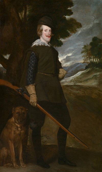 Portrett av Philip IV, ca. 1632. av Workshop of Diego Velazquez