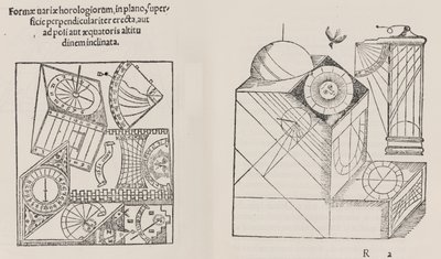 Kronograf, etter forrige utgave av Sebast. Munster, 1533. av Workshop of Hans Holbein the Younger