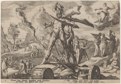 Jerntiden av Workshop of Hendrick Goltzius, after Hendrick Goltzius
