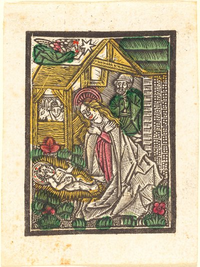 Fødselen av Workshop of Master of the Aachen Madonna