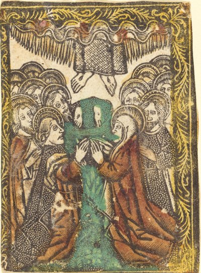 Himmelfarten av Workshop of Master of the Borders with