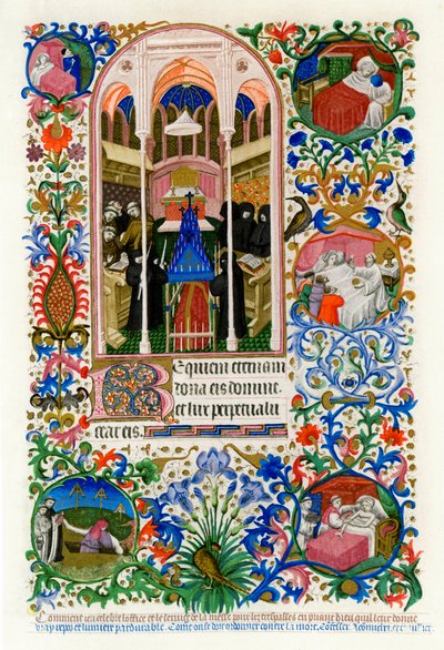 De dødes timer, 1414-1423. av Workshop of the Master of the