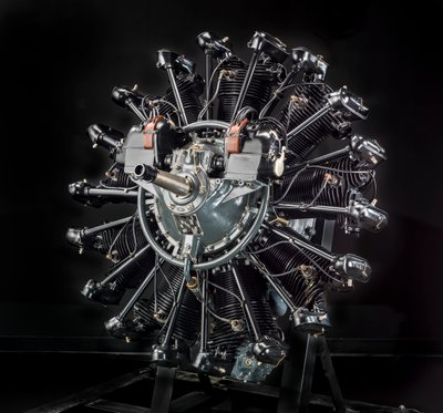 Wright Whirlwind R-790-A J-5 Radial 9 Engine, 1920-tallet. av Wright Aeronautical