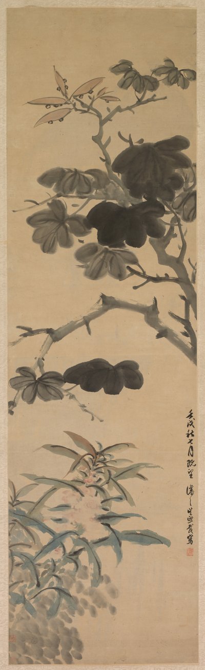 Blomsterplanter av Wu Rangzhi