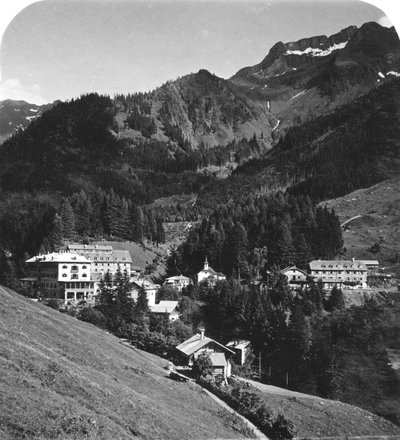 Bad Fusch, Salzburg, Østerrike, ca 1900-tallet. av Wurthle and Sons