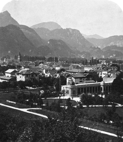 Bad Reichenhall, Bayern, Tyskland, ca 1900. av Wurthle and Sons