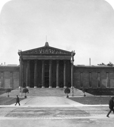 Kunstutstillingsbygning, München, Tyskland, ca 1900 av Wurthle and Sons