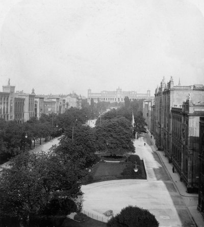 Maximilianstrasse, München, Tyskland, ca 1900-tallet. av Wurthle and Sons