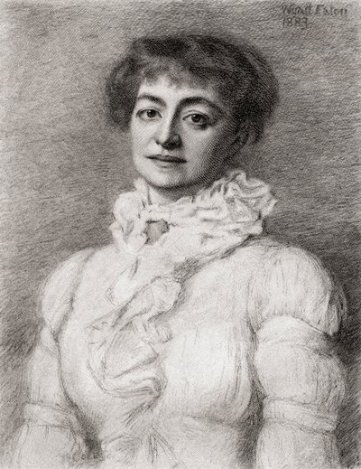 Helena Modjeska, fra The Century Illustrated Monthly Magazine, utgitt 1884 av Wyatt Eaton