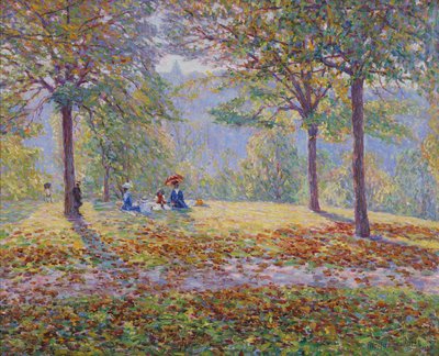 The Picnic (olje på lerret) av Wynford Dewhurst