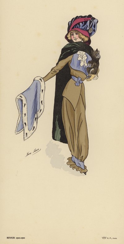 Vinter 1910-1911 moter av Xavier Sager