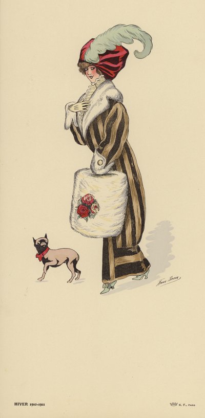 Vinter 1910-1911 moter av Xavier Sager