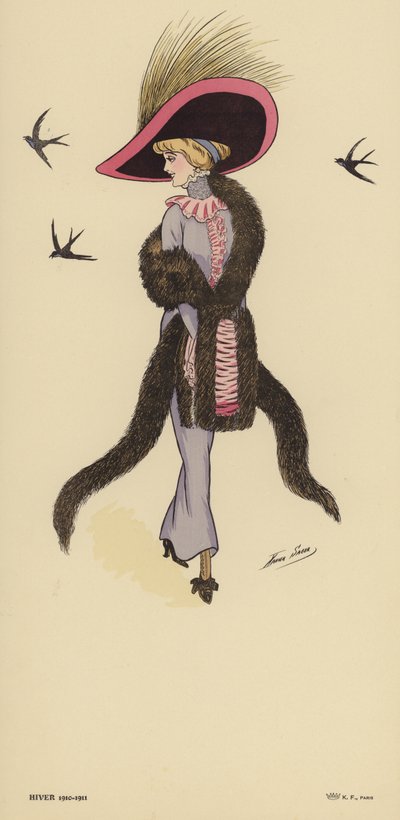 Vinter 1910-1911 moter av Xavier Sager