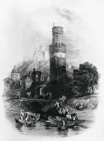 Illustrasjon for spedalsk fra Aosta, roman av Xavier De Maistre (1763-1852), gravering av Xavier de Maistre