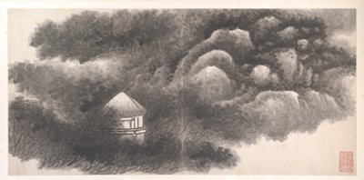 Landskap fra de tolv månedene, ca. 1685 (album med tolv maleblader; blekk på papir) av Xian Gong