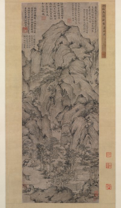 Bekker og fjell, 1372. av Xu Ben