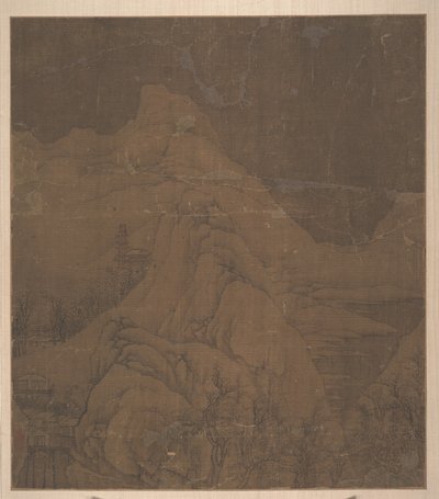Snødekte fjell, ca. 1000. av Xu Daoning