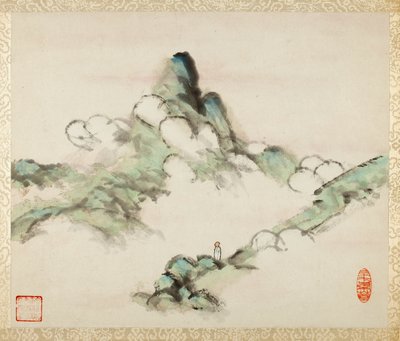 Landskap for Liu Songfu av Xugu