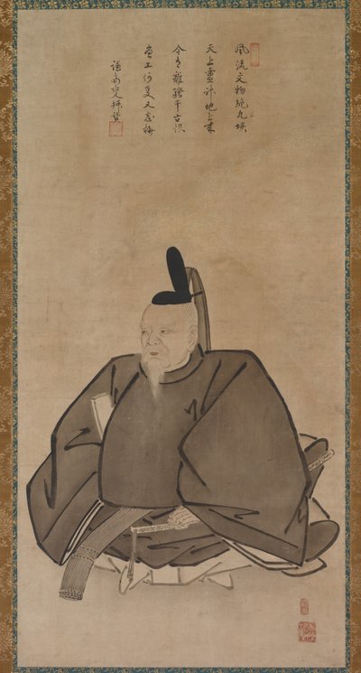 Portrett av Sugawara Michizane, sent på 1400-tallet til tidlig på 1500-tallet. av Yōgetsu