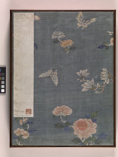 Album Garden Scene (blekk på papir) av Ying Qiu