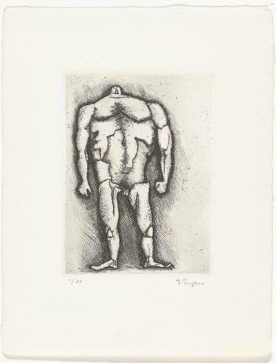 Sterk mann av Yo Sugano (signed by artist)