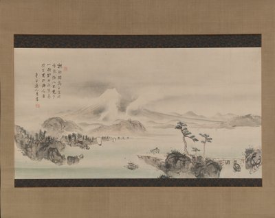 Fuji-fjellet, 1800-tallet. av Yokoi Kinkoku