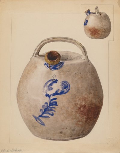 Harvester Jug, ca. 1937. av Yolande Delasser
