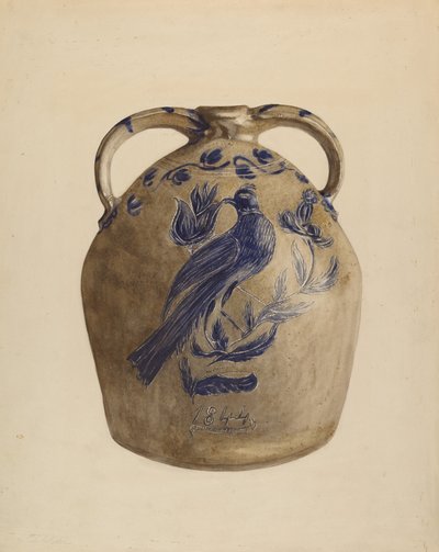 Kanne, c. 1937. av Yolande Delasser