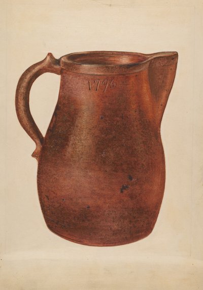 Pitcher, c. 1936. av Yolande Delasser