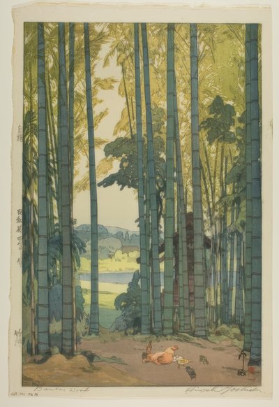 Bambus tre av Yoshida Hiroshi