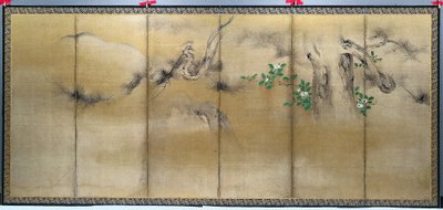 Vinter- og sommerblomster, ca. 1600. av Yusho Kaiho