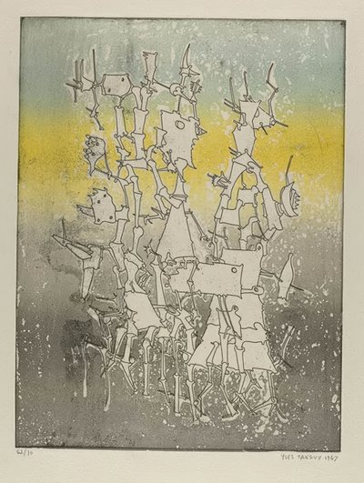 Rhabdomantie von Yves Tanguy