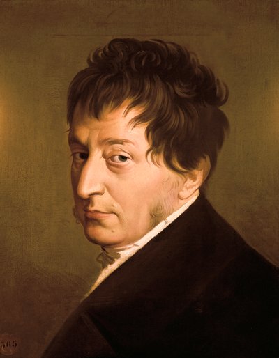 Selvportrett. Maleri av Zacarias Gonzalez Velazquez (1763-1834) av Zacarias Gonzalez Velazquez
