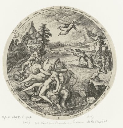 Ranet av Europa av Zacharias Dolendo (attributed to)
