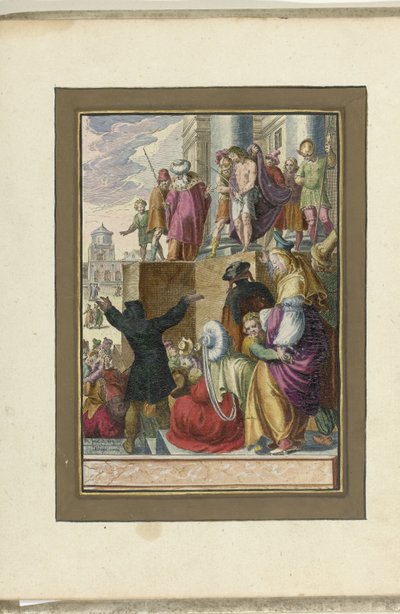 Kristus vist til folket (Ecce homo) Passion of Christ (serietittel) av Zacharias Dolendo