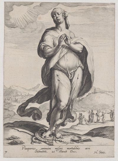 Tro, fra dyder og laster, 1596-97., 1596-97. av Zacharias Dolendo