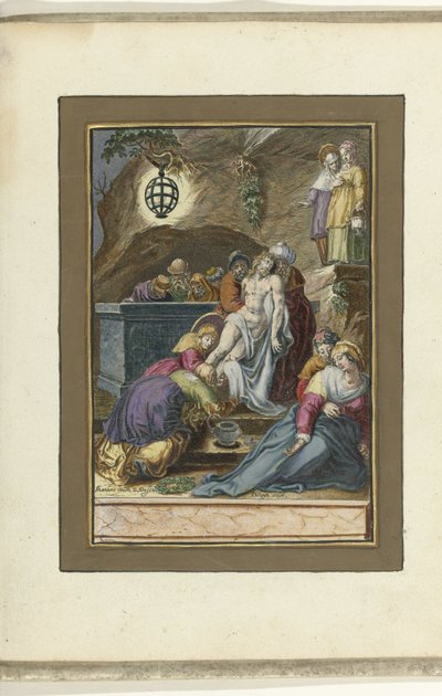 Gravlegging Passion of Christ (serietittel) av Zacharias Dolendo