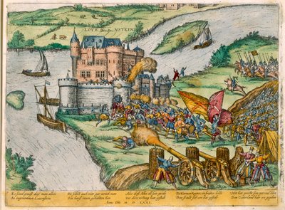 Beleiringen av Louvain og Harman Reuters heltemot mot de spanske styrkene, 1571 av Zacharias Dolendo