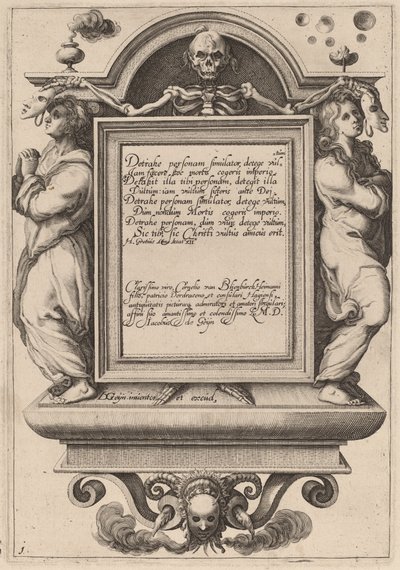 Tittelside av Zacharias Dolendo after Jacques de Gheyn II