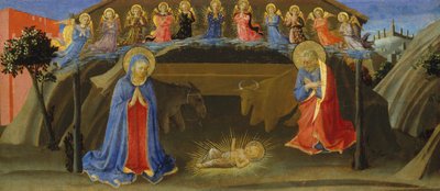 Fødselen, ca. 1433-34. av Zanobi di Benedetto Strozzi