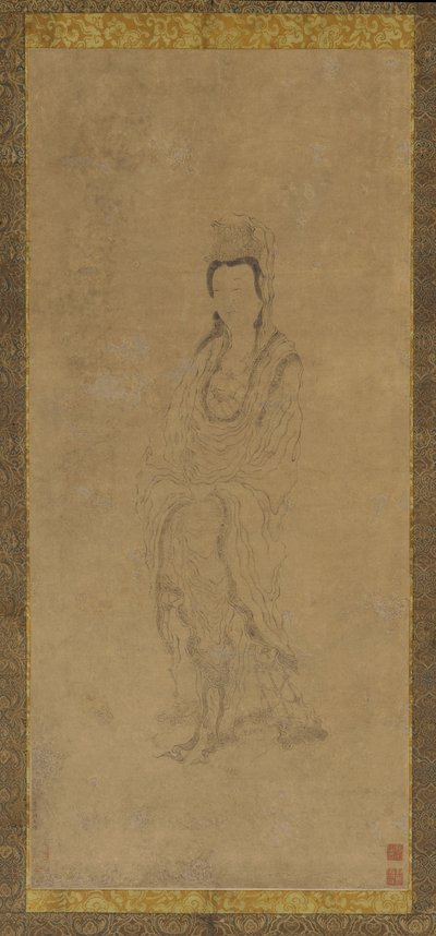 Stående Guanyin, 1600-tallet. av Zhang Hong