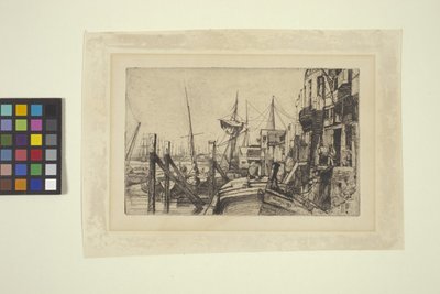Limehouse (etsing) av Zhao Mengfu Chao Meng Fu or