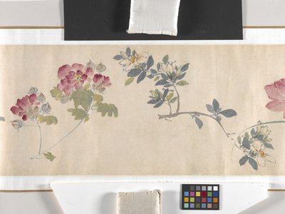 Fargede blomster av Zhimian Zhou