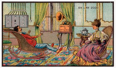 En grammofon, ca. 1910 av . .