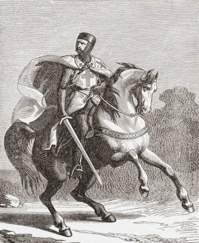 En soldat fra Tempelridderne. av . .