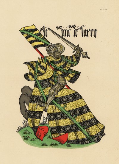 Albert III den dristige, hertug av Sachsen, Duc de Saxe av John Pardon