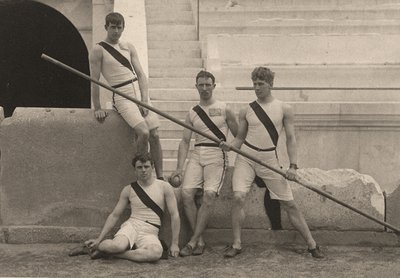 Amerikanske idrettsutøvere ved sommer-OL, Athen, Hellas. 1896 (bilde) av . .
