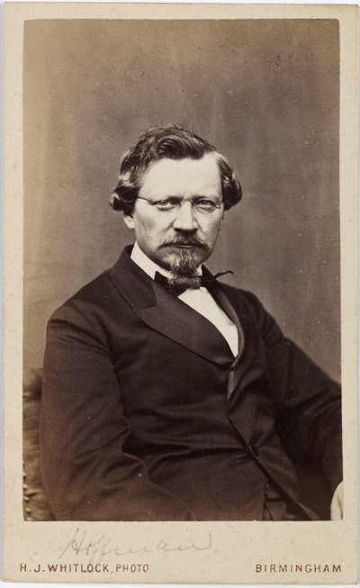 August Wilhelm von Hofmann , tysk organisk kjemiker, midten av slutten av 1800-tallet av Frederick (attr. to) Barnard