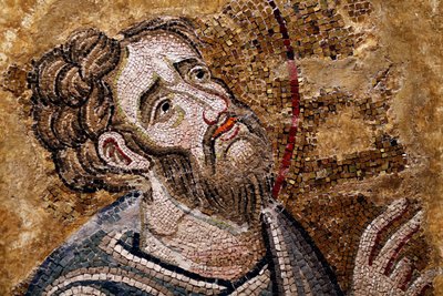 Markusbasilikaen. St Bartolomeus. Mosaikk. av . .