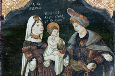 Biertan befestet kirke. Kirken. Interiør. Altertavle, polyptyk. av . .